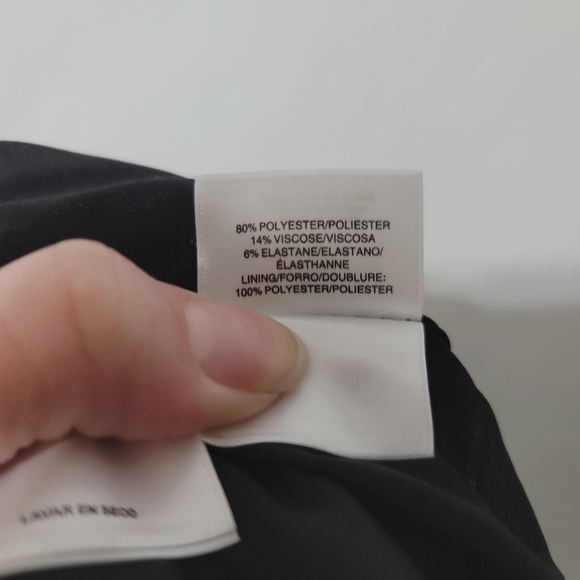 NWT Nine West Black Dress Size 6 - Picture 5 of 16